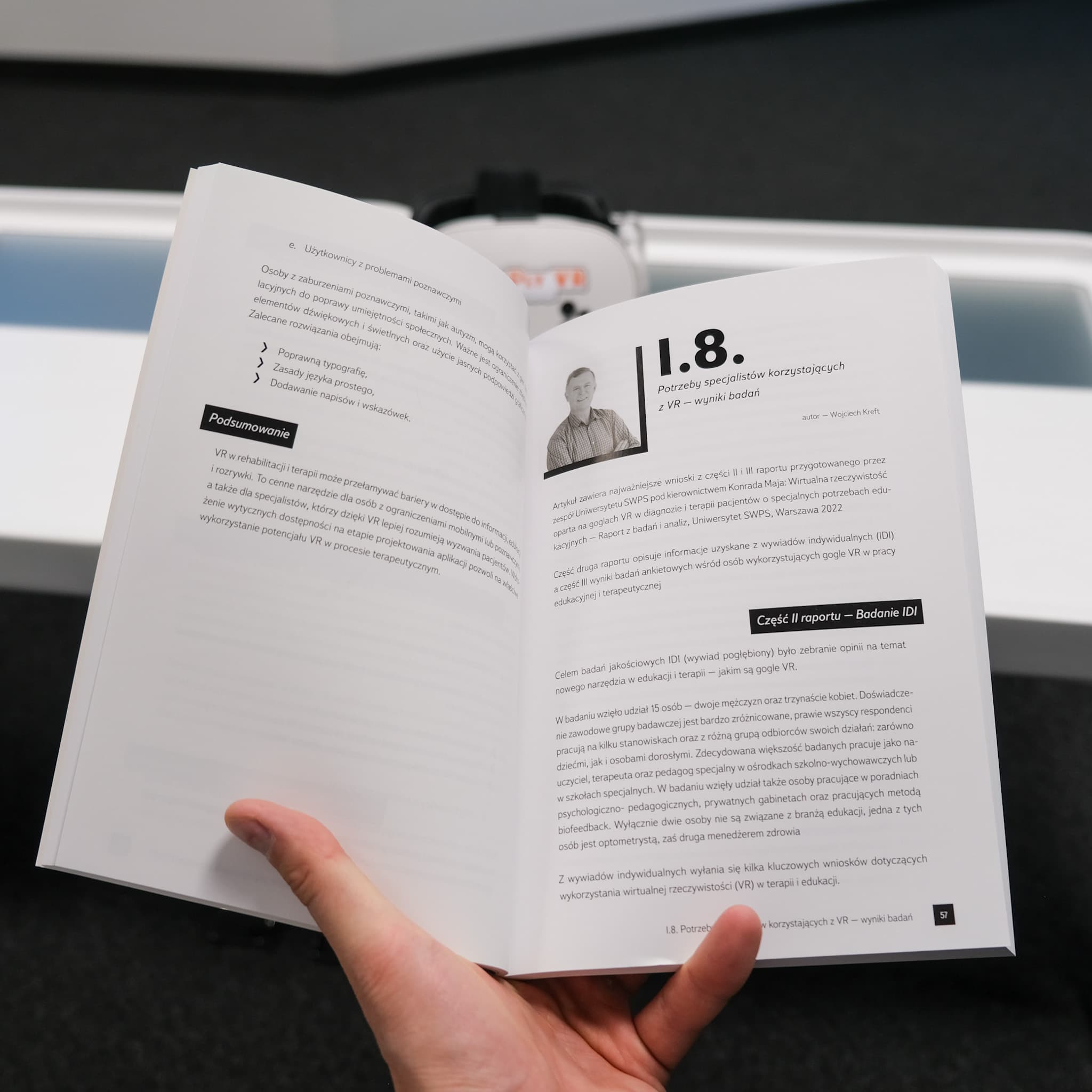 Magia VR - przykładowa strona