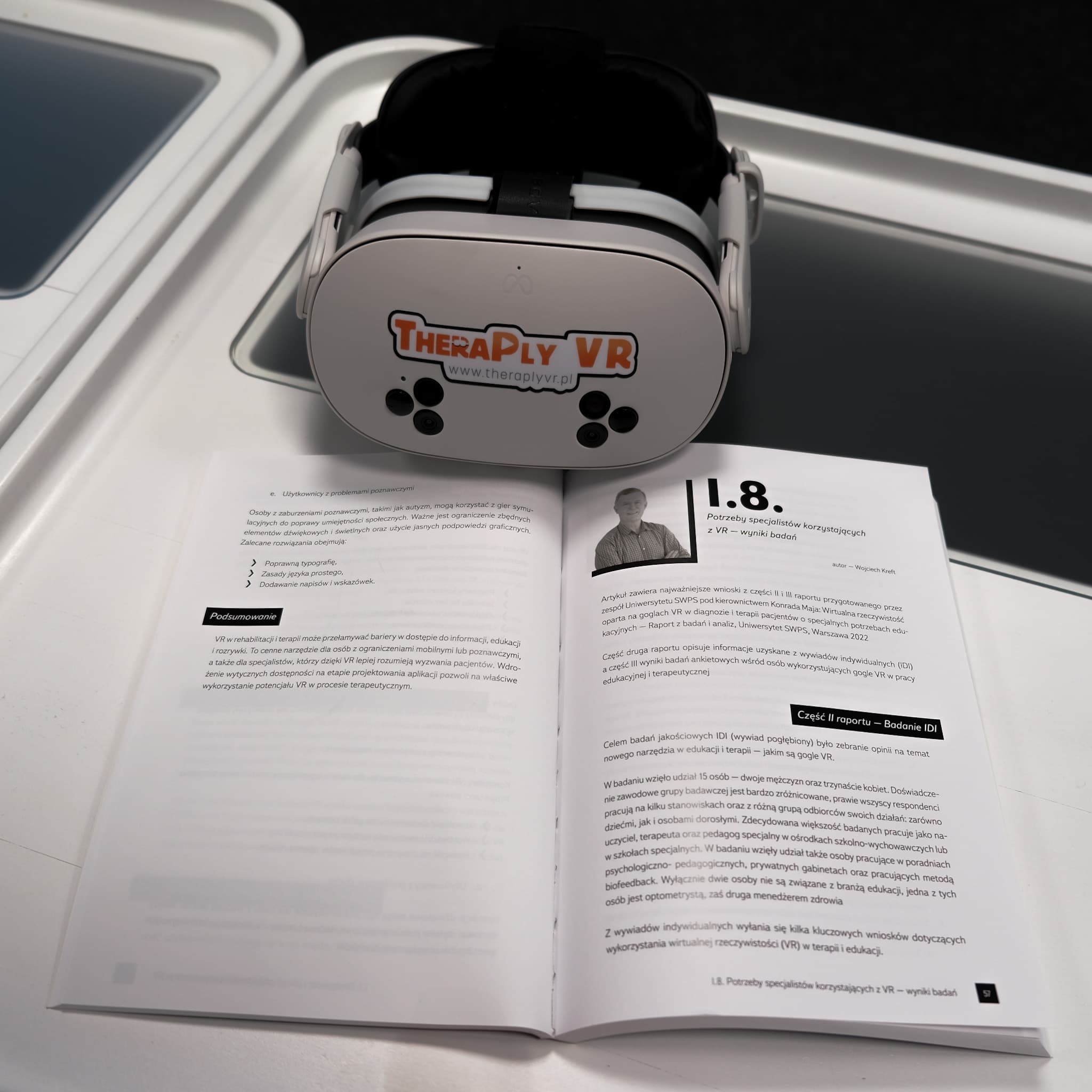 Magia VR - przykładowa strona